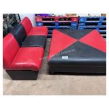 retro bench & ottoman