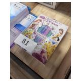box of 10 disney mini princess books
