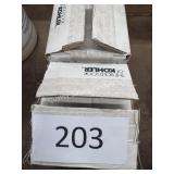 2 kohler drain kit 9132-cp