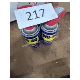 a lot of wd-40 cans