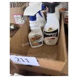 one box of horse sprays & treatments mane n tail