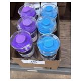 lot of water bottles w/ infuse feature