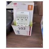 lot of 6 outlet wall tap