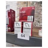 lot of gender bender cable metal staples