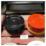 19-blk, red, yellow plates