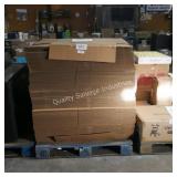 skid of packing boxes