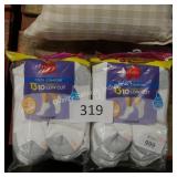 2-13ct hanes low cut sz 8-12 socks