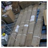 5 bundles of wooden tomato stakes