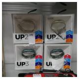 4 asst up activity & sleep trackers (display)