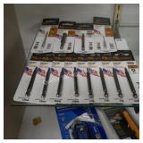 12 asst drill bits & drivers (display)