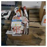 ctn of hydra hyde leather gloves asst sz