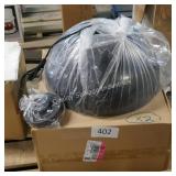 2 blk hanging lights