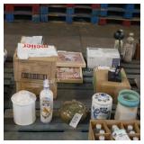 5 asst pottery (chipped)