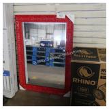 41ï¿½ x 30ï¿½ red mirror
