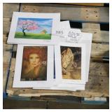 lot of park west cert. art prints w certificates