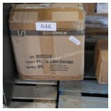 plastic cube storage