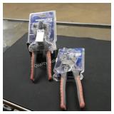 2 handheld tile cutters (display)