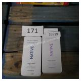 2 native body wash
