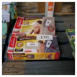 2 sun beam heating pads