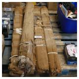 5 bundles of wooden tomato stakes