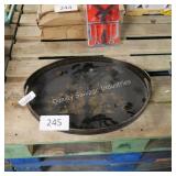 oval serving tray