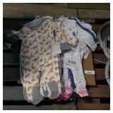 6-3ct sleepers sz 6-9mon