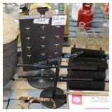 lot of display racks