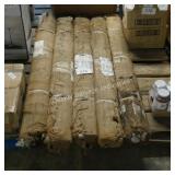 5 bundles of wooden tomato stakes