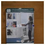 add on blinds for doors