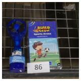 spray bottle & sports arena