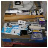 drawer pulls, draft buster, etc