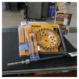 turbo diamond cup wheel and asst bits (display)