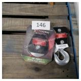 4" 3000lb block flat/hook mount