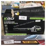 ego blower (batteries & ch in office)