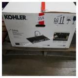 kohler all in one sink kit