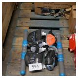 2 massagers and lifetrak accessories