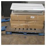 4-metal shelving kit w power strip