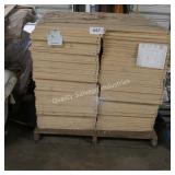 skid of wooden panels