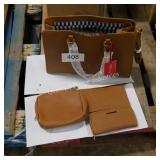 4pc hand bag w wallet