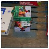 5.5ft lighted rooster blowup