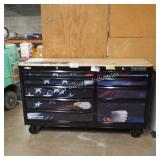 craftsman 9 drawer work station (keys in office)