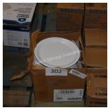 ctn of 9ï¿½ white plates