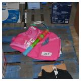 50-80lb life vest and water toy