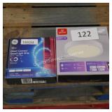 globe lights and strip lights