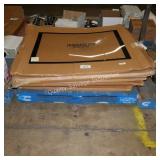 lot of asst sz glass sheets