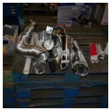 lot of dryer vent pcs and pvc pipe