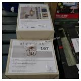 2 allen+roth light fixtures