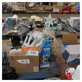 lot of outdoor christmas decor