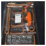 37pc bits & sockets screwdrivers screwdriver set