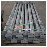 24ct 8ft metal shelving posts (outside)